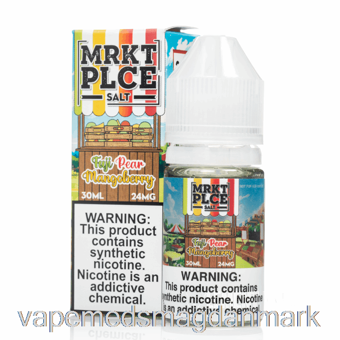 Vape Væske Fuji Pære Mangobær - Mrkt Salt - 30ml 48mg